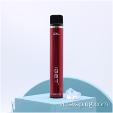 Iget xxl 1600 pod thiết bị vape dùng một lần